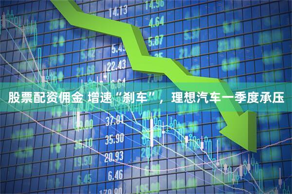 股票配资佣金 增速“刹车”，理想汽车一季度承压